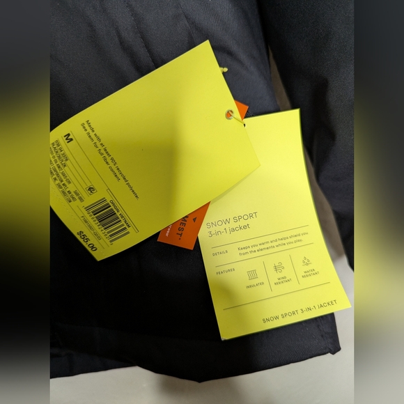 NWT All In Motion Boys Snow Sport 3 in 1 Jacket Size M - Picture 3 of 9